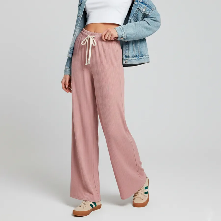 AD2637 PANTALON DE PIERNA ANCHA 9405